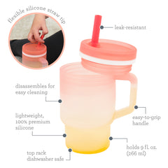 Infantino MY 1ST TUMBLER - Ombre - Sunset Kiss