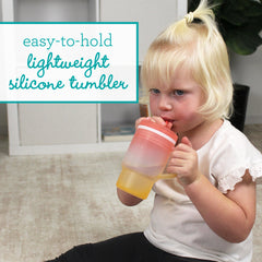Infantino MY 1ST TUMBLER - Ombre - Sunset Kiss