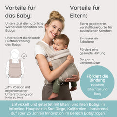 Honey Blossom Mesh Babytrage