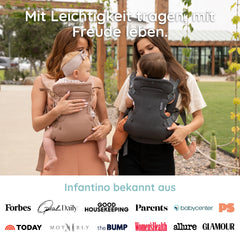 Flip Luxe 4-in-1 Babytrage - Affogato
